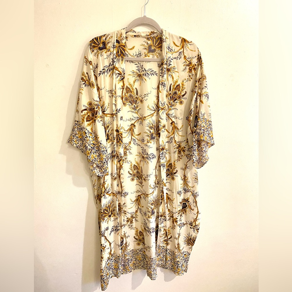 Floral Kimono Robe